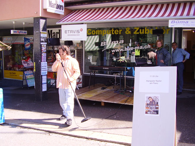2006.10.21. Herbstmarkt Uzwil bei PC Shop Büma 1