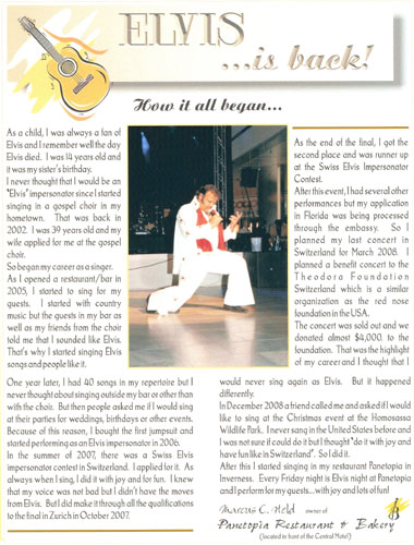 Swiss Elvis Story